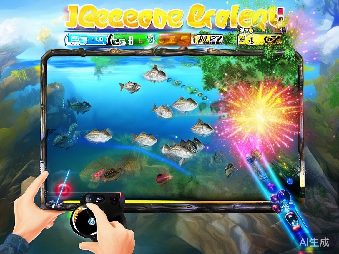 技巧性操作在捕鱼游戏中尤为重要。调节射击力度和角度