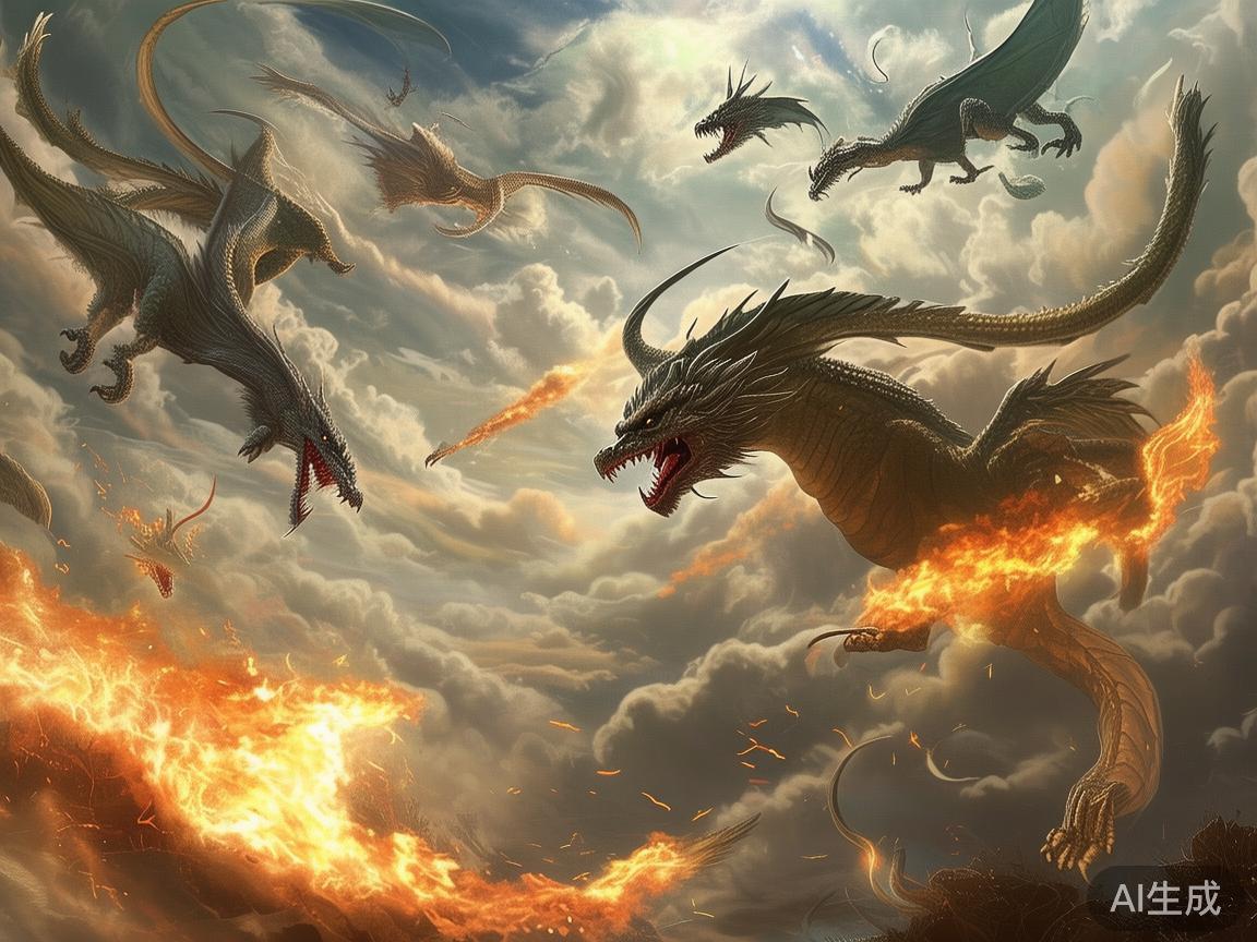 不同的龙可能具有不同的攻击习性和技能。在战斗中，注