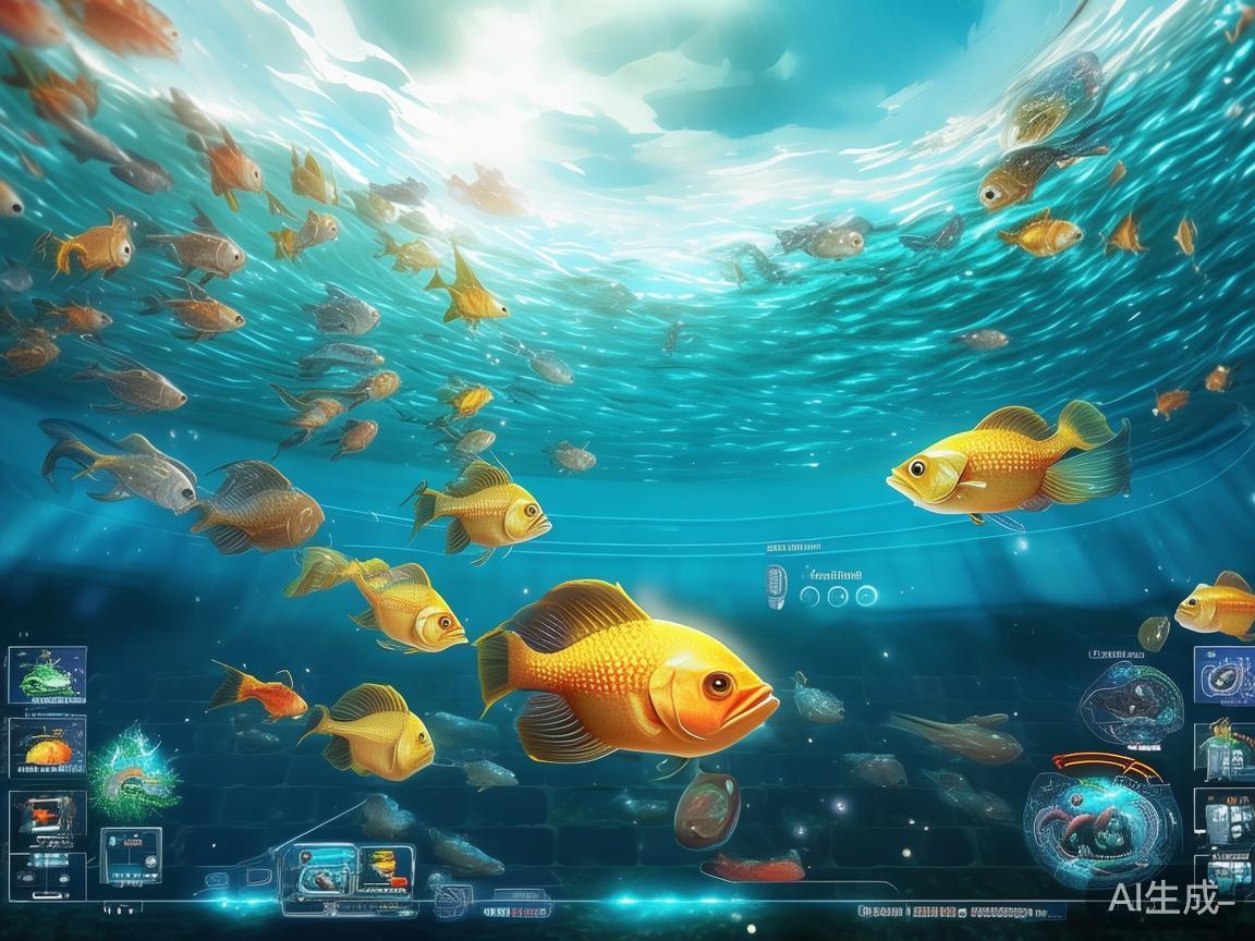 近年来，AR（增强现实）技术的引入，为捕鱼游戏加入